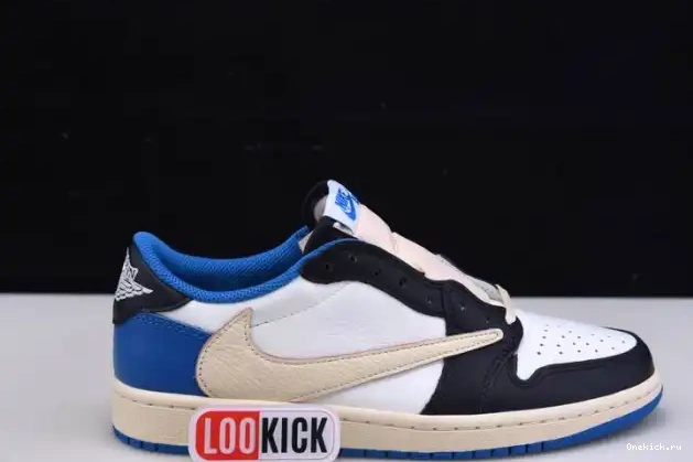 One Kick Retro Air Jordan x Scott Travis Fragment 1 DM7866-140 Low Design x 0525